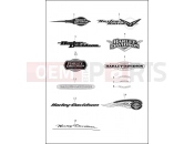 Harley-Davidson 2013 TOURING ROAD KING ANV  - FLHR ANV FUEL TANK TRIM