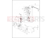Harley-Davidson 2013 VRSC V-ROD MUSCLE  - VRSCF 105 FUEL TANK & FUEL MODULE