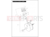 Harley-Davidson 2012 DYNA DYNA SWITCHBACK  - FLD 103 PISTONS & FLYWHEEL ASSEMBLY - TWIN CAM 96â¢