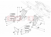 DUCATI 2001 Sporttouring ST4 FOOTRESTS, RIGHT » UNCLASSIFIED
