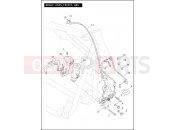 HARLEY-DAVIDSON FAT BOY LO  - FLSTFB BRAKE LINES, FRONT, ABS