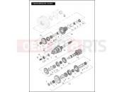 HARLEY-DAVIDSON FAT BOY LO  - FLSTFB TRANSMISSION GEARS
