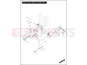 Harley-Davidson 2012 SOFTAIL SOFTAIL DELUXE  - FLSTN 103 BRAKE LINE & MODULE, REAR, ABS