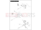 Harley-Davidson 2012 SPORTSTER SEVENTY-TWO  - XL1200V BRAKE CONTROL, REAR