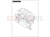 Harley-Davidson 2012 SPORTSTER SEVENTY-TWO  - XL1200V ENGINE ASSEMBLY