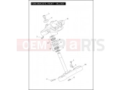 Harley-Davidson 2012 SPORTSTER SEVENTY-TWO  - XL1200V FORK BRACKETS, FRONT - XR1200X