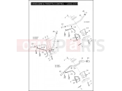 Harley-Davidson 2012 SPORTSTER SEVENTY-TWO  - XL1200V HANDLEBAR & THROTTLE CONTROL - 1200C/CP/V