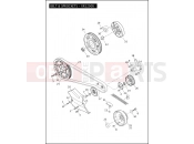 Harley-Davidson 2012 SPORTSTER SUPERLOW  - XL883L BELT & SPROCKETS - XR1200X