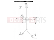 HARLEY-DAVIDSON ROAD KING  - FLHR WIRING HARNESS, CONSOLE - FLHR & FLHRC