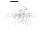 Harley-Davidson 2012 TOURING ROAD KING CLASSIC  - FLHRC FRAME & JIFFY STAND (2 OF 2)
