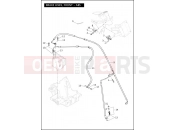 HARLEY-DAVIDSON ELECTRA GLIDE CLASSIC  - FLHTC BRAKE LINES, FRONT - ABS