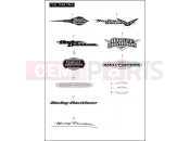 HARLEY-DAVIDSON ULTRA CLASSIC  - FLHTCU FUEL TANK TRIM