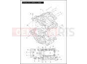 HARLEY-DAVIDSON V-ROD MUSCLE  - VRSCF CRANKCASE, UPPER & LOWER