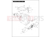 Harley-Davidson 2012 VRSC V-ROD MUSCLE  - VRSCF 105 COSMETIC COVERS - VRSCF