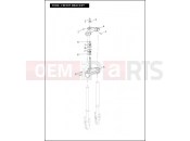 Harley-Davidson 2012 VRSC VRSCDX NIGHT ROD SPECIAL ANV  - VRSCDX ANV FORK, FRONT BRACKET