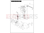 Harley-Davidson 2012 VRSC VRSCDX NIGHT ROD SPECIAL ANV  - VRSCDX ANV FUEL TANK & FUEL MODULE