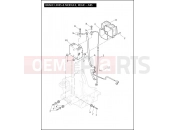 Harley-Davidson 2011 CVO/CUSTOM CVO STREET GLIDE  - FLHXSE2 BRAKE LINES & MODULE, REAR - ABS