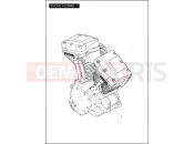 Harley-Davidson 2011 CVO/CUSTOM CVO STREET GLIDE  - FLHXSE2 ENGINE ASSEMBLY - TWIN CAM 110â¢