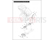 Harley-Davidson 2011 CVO/CUSTOM CVO STREET GLIDE  - FLHXSE2 ENGINE MOUNTS & STABILIZER LINK