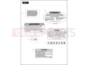 Harley-Davidson 2011 CVO/CUSTOM CVO STREET GLIDE  - FLHXSE2 LABELS