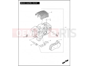Harley-Davidson 2011 CVO/CUSTOM CVO ROAD GLIDE  - FLTRUSE BRAKE CALIPER, FRONT