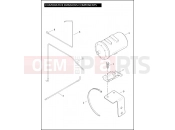 HARLEY-DAVIDSON DYNA STREET BOB  - FXDB EVAPORATIVE EMISSIONS COMPONENTS