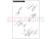 HARLEY-DAVIDSON DYNA LOW RIDER  - FXDL LICENSE PLATE BRACKETS