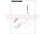 HARLEY-DAVIDSON DYNA LOW RIDER  - FXDL SHOCK ABSORBERS, REAR