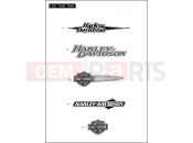 HARLEY-DAVIDSON DYNA WIDE GLIDE  - FXDWG FUEL TANK TRIM