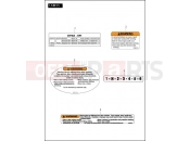 HARLEY-DAVIDSON DYNA WIDE GLIDE  - FXDWG LABELS