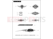 Harley-Davidson 2011 SOFTAIL HERITAGE SOFTAIL CLASSIC  - FLSTC FUEL TANK TRIM