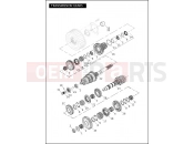 Harley-Davidson 2011 SOFTAIL FAT BOY  - FLSTF TRANSMISSION GEARS