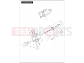 Harley-Davidson 2011 SOFTAIL CROSS BONES  - FLSTSB STARTER MOTOR