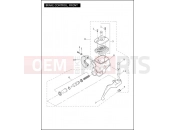 HARLEY-DAVIDSON SOFTAIL STANDARD  - FXST BRAKE CONTROL, FRONT
