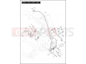HARLEY-DAVIDSON SOFTAIL STANDARD  - FXST BRAKE LINES, FRONT, ABS