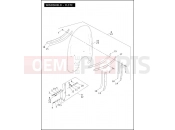 HARLEY-DAVIDSON SOFTAIL STANDARD  - FXST WINDSHIELD - FLSTC