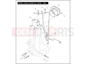 Harley-Davidson 2011 TOURING ROAD GLIDE ULTRA  - FLTRU BRAKE LINES & MODULE, REAR - ABS