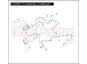 Harley-Davidson 2011 TOURING ROAD GLIDE ULTRA  - FLTRU EVAPORATIVE EMISSIONS COMPONENTS