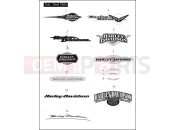 Harley-Davidson 2011 TOURING ROAD GLIDE ULTRA  - FLTRU FUEL TANK TRIM