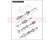 Harley-Davidson 2011 TOURING ROAD GLIDE ULTRA  - FLTRU TRANSMISSION GEARS