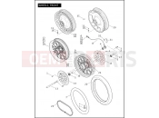 Harley-Davidson 2011 TOURING ROAD GLIDE ULTRA  - FLTRU WHEELS, FRONT (2 OF 2)
