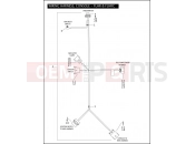 Harley-Davidson 2011 TOURING ROAD GLIDE ULTRA  - FLTRU WIRING HARNESS, CONSOLE - FLHR & FLHRC