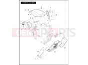 Harley-Davidson 2011 VRSC VRSCDX NIGHT ROD SPECIAL  - VRSCDX COSMETIC COVERS - VRSCF