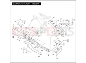 Harley-Davidson 2011 VRSC VRSCDX NIGHT ROD SPECIAL  - VRSCDX EXHAUST SYSTEM - VRSCDX