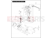 Harley-Davidson 2011 VRSC VRSCDX NIGHT ROD SPECIAL  - VRSCDX 105 FUEL TANK & FUEL MODULE