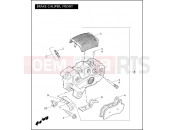 HARLEY-DAVIDSON V-ROD MUSCLE  - VRSCF BRAKE CALIPER, FRONT