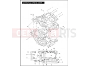 HARLEY-DAVIDSON V-ROD MUSCLE  - VRSCF CRANKCASE, UPPER & LOWER