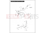 HARLEY-DAVIDSON V-ROD MUSCLE  - VRSCF HANDLEBAR & THROTTLE CONTROL