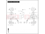 HARLEY-DAVIDSON V-ROD MUSCLE  - VRSCF SWITCHES, HANDLEBAR