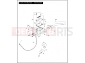 Harley-Davidson 2010 CVO/CUSTOM CVO ULTRA CLASSIC  - FLHTCUSE5 CLUTCH CONTROL - FLHTCUSE5 (2 OF 2)